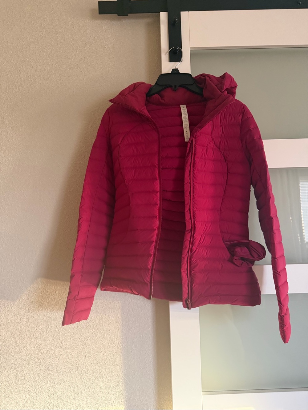 lululemon athletica Women's Hooded Quilted Puffer Jacket - Deep Pink